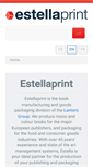 Mobile Screenshot of estellaprint.com
